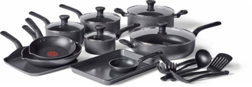 T-fal® Fresh Ceramic Non-Stick Cookware Set, 12 pc - Kroger