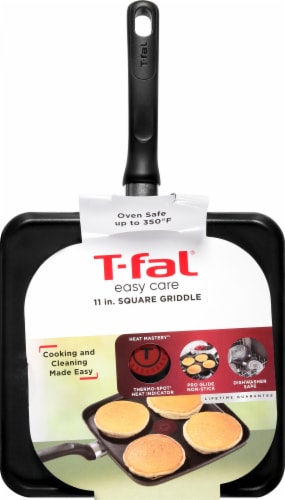 T-Fal 11” Square Griddle Easy Care Nonstick Thermospot