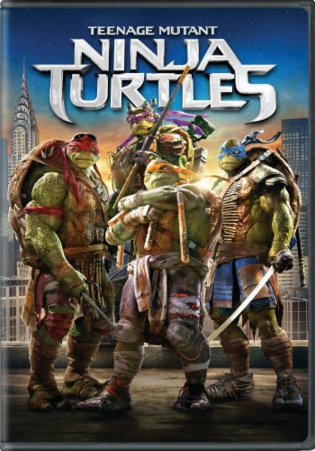 Teenage Mutant Ninja Turtles (2014 - DVD) Perspective: front