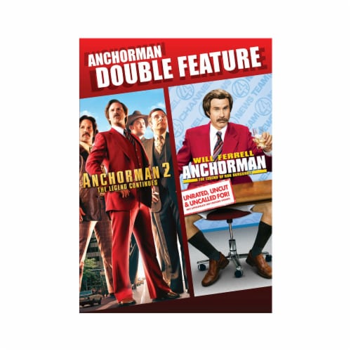 Anchorman/Anchorman 2 - Double Feature (2015-DVD) Perspective: front