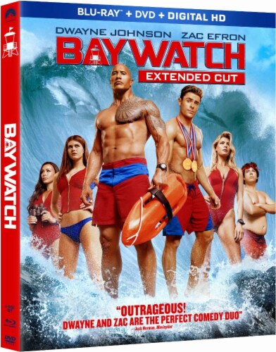 Baywatch (2017 - Blu-ray/DVD/Digital Copy) Perspective: front