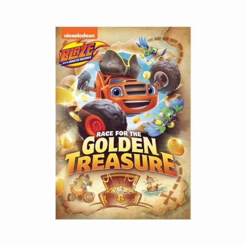 Blaze & The Monster Machines/Race for The Golden Treasure (DVD) Perspective: front