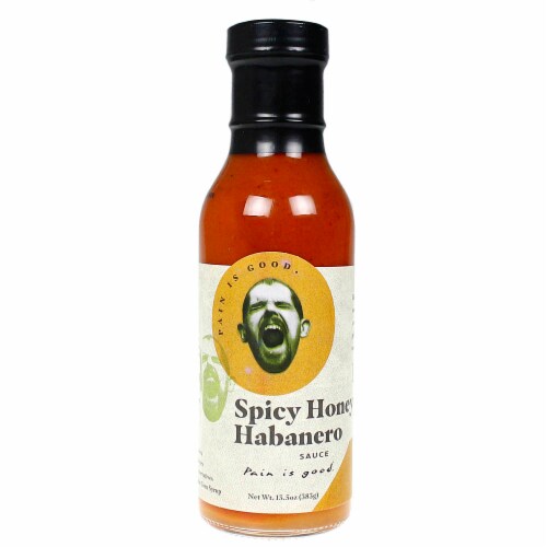 Pain is Good Spicy Honey Habanero Super Hot Wing Sauce KC Chief