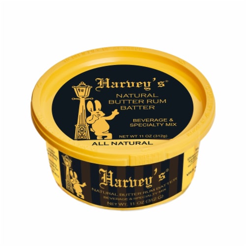 Harvey's Butter Rum Batter Natural Beverage and Specialty Mix Perspective: front