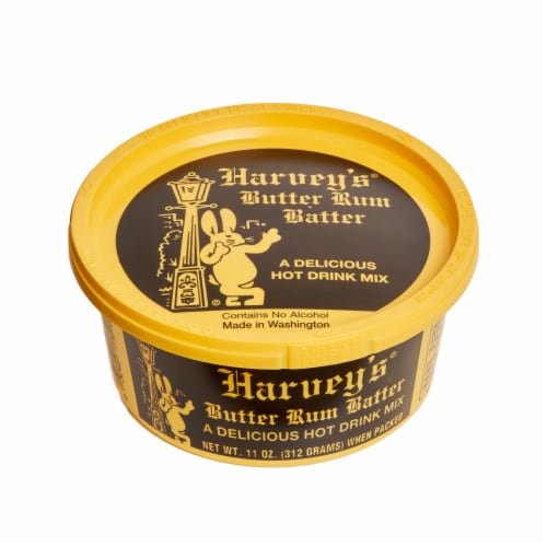 Harvey's Butter Rum Batter Hot Drink Mix Perspective: front