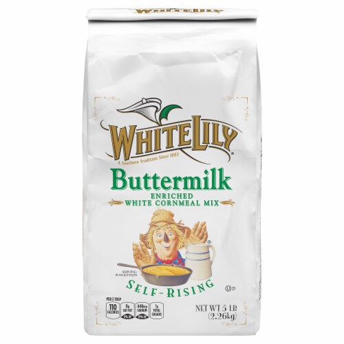 White Lily Self-Rising Buttermilk White Cornmeal Mix Perspective: front