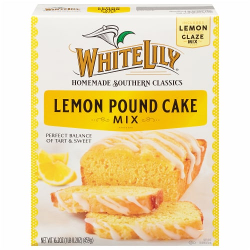 White Lily Lemon Pound Cake Mix Perspective: front