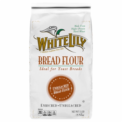White Lily Bread Flour Perspective: front