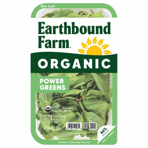 Earthbound Farm® Organic Power Greens Perspective: front