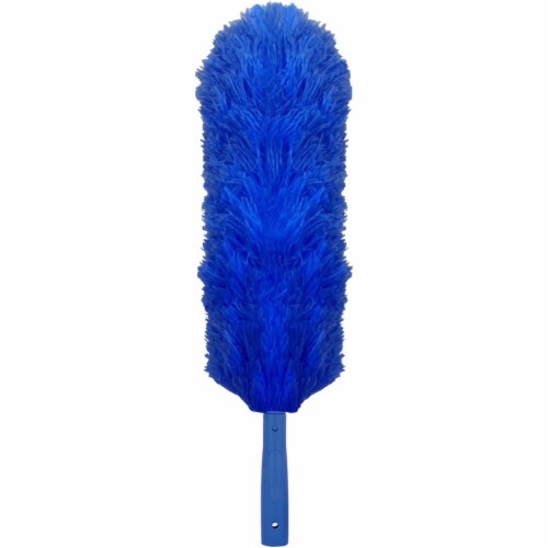 Ettore Microswipe Microfiber Duster - MicroFiber Bristle - 1 Each - Blue Ettore Microswipe Microfiber Duster - MicroFiber Bristle - 1 Each - Blue
