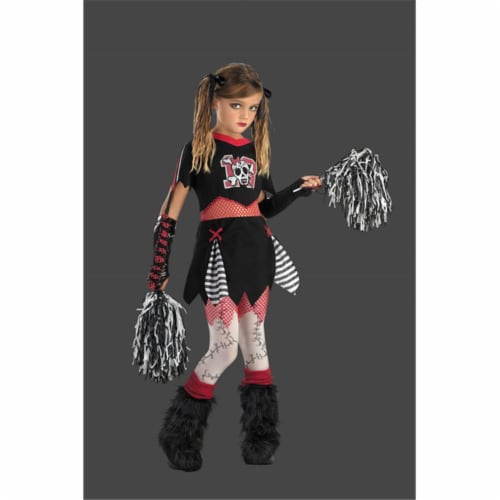 Costumes For All Occasions DG2802G Cheerless Leader Size 10 To 12 Perspective: front