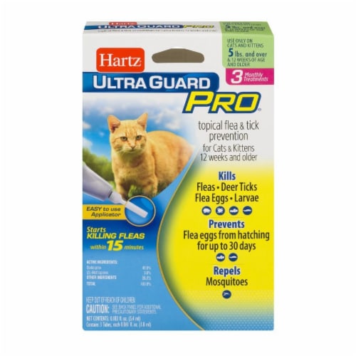 Hartz® Ultra Guard Pro Flea and Tick Prevention For Cats Perspective: front