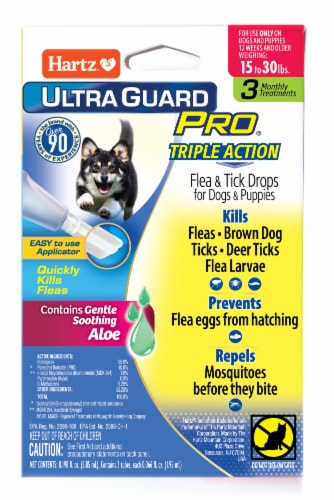 triple action flea and tick shampoo