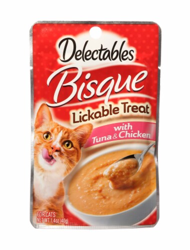 Hartz Delectables Bisque Tuna Chicken 1.4 oz Harris Teeter