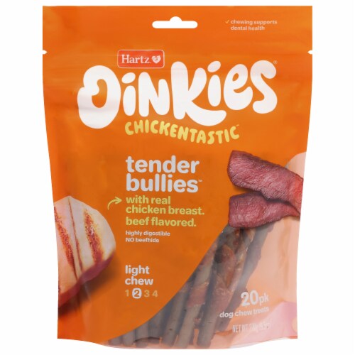 Hartz® Oinkies® Chickentastic™ Tender Bullies™ Perspective: front
