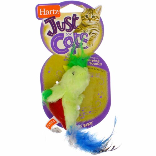 Hartz Just For Cats Chirping Bird Cat Toy, 1 - Harris Teeter