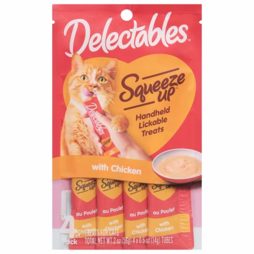 Hartz Delectables™ Squeeze Up Package Perspective: front