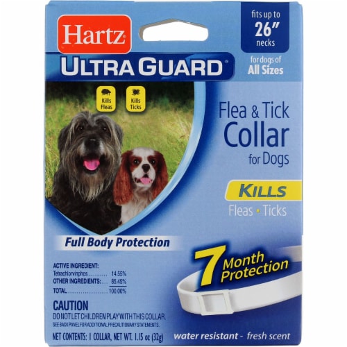 Hartz UltraGuard Flea & Tick Collar for Dogs, 26 inch Perspective: front