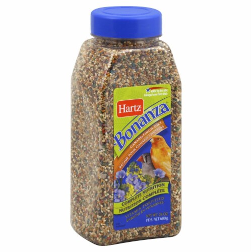 Hartz Bonanza Canary and Finch Food Perspective: front