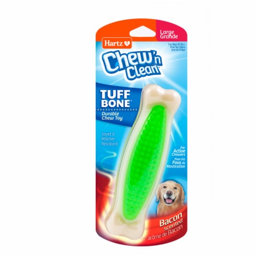 HARTZ Chew 'n Clean Dental Duo Dog Treat & Chew Toy, Large, 1 count 