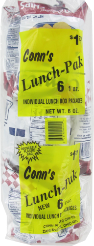 Conn's Lunch Pak Potato Chips Perspective: front