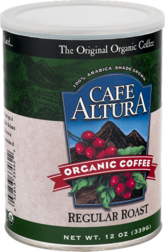 Cafe Altura Organic Regular Roast Coffee Perspective: front