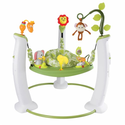 Jump & Learn Stationary Jumper, Safari Friends Perspective: front