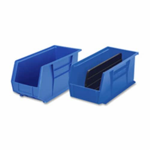 Akro-Mils Bins Unbreakable/Waterproof 8-1/4 x14-3/4 x7 Blue 30240B