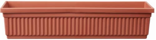Myers Lawn & Garden Venetian Clay Flower Box Perspective: front