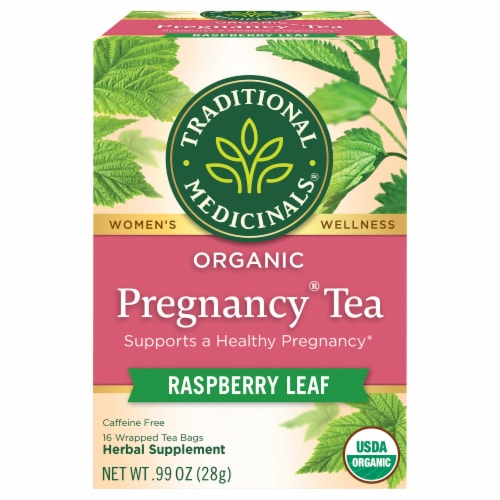 Traditional Medicinals® Organic Pregnancy® Tea Bags Perspective: front