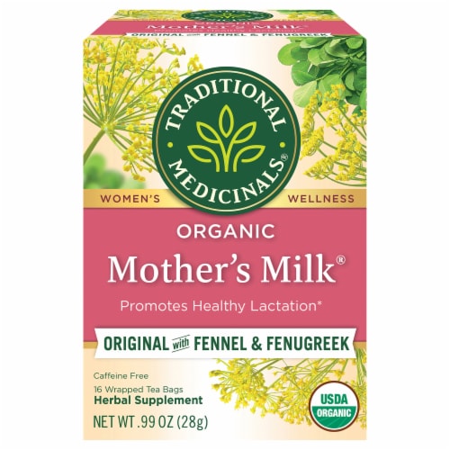 Traditional Medicinals Organic Mother's Milk Tea Perspective: front