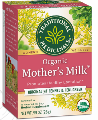 Traditional Medicinals® Organic Mothers Milk® Tea Bags Perspective: front
