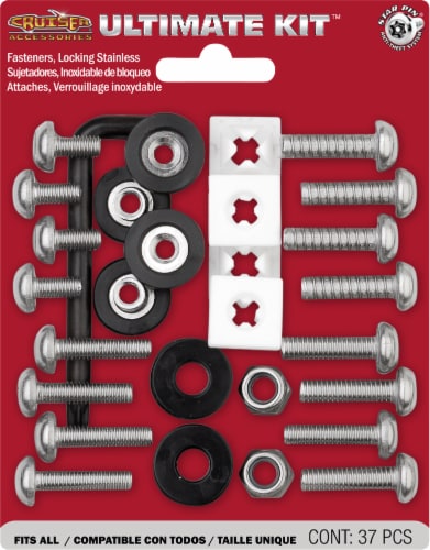 Cruiser Accessories Ultimate Standard/Metric Hardware License Plate Kit Perspective: front