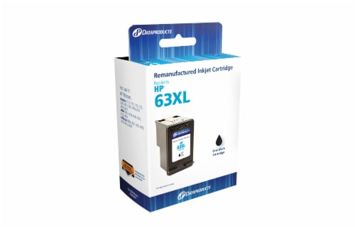 Dataproducts Remanufactured Inkjet Cartridge for HP 63XL - Black Perspective: front