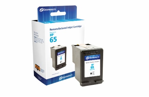 Dataproducts Remanufactured Inkjet Cartridge for HP 65 - Black Perspective: front