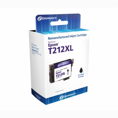 Dataproducts Epson T212XL Black Inkjet Cartridge Perspective: front