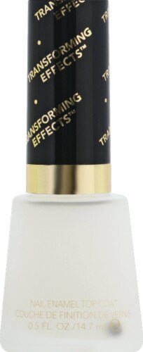 Revlon Matte Top Coat Nail Enamel Nail Polish Perspective: front