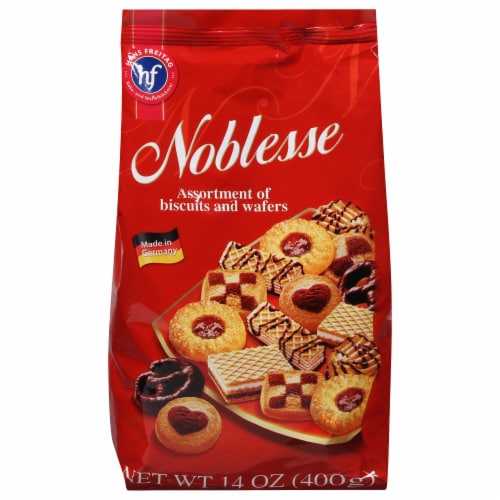Hans Freitag Noblesse Assortment Of Biscuits & Wafers Perspective: front