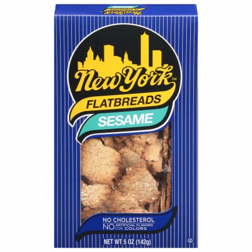 New York™ Sesame Flatbreads Perspective: front