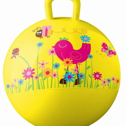Hedstrom 55-5305-1P 18 in. Spring Fun Hopper, Yellow Perspective: front