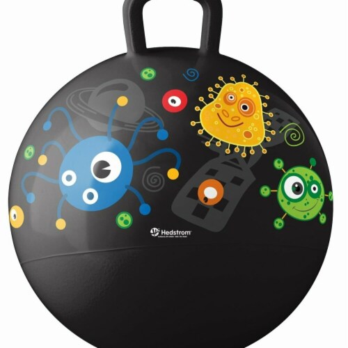 Hedstrom 55-5300-1P 18 in. Monsters Hopper Outdoor Play, Black Perspective: front