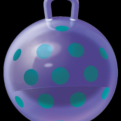 Hedstrom Entertainment 55-14602-1P 15 in. Metallic Polka Dot Hopper Perspective: front