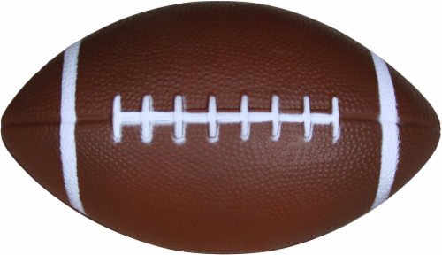 Football Straw Topper brown