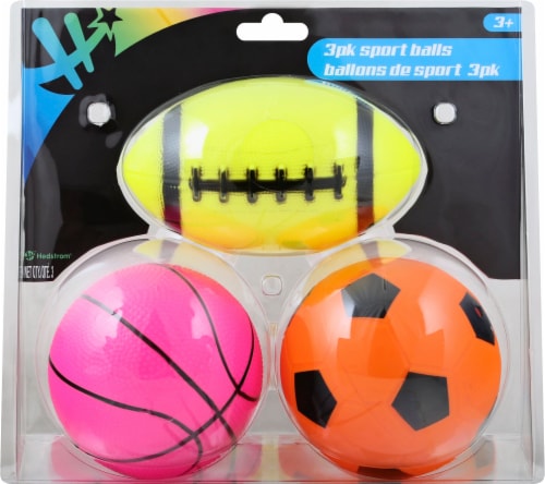 Hedstrom Toys Three pack Sports Balls 7 Inch Smith s Food and Drug