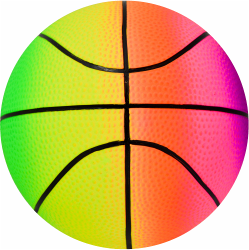 Hedstrom Vinyl Basketball - Rainbow Perspective: front