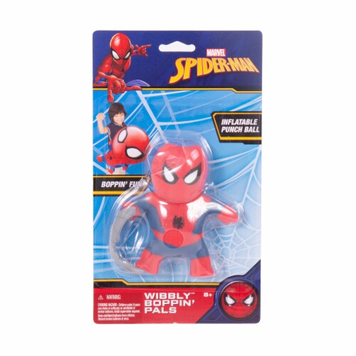 Ball Bounce and Sport Inc. Marvel Spider-man Wibbly Boppin' Pal Perspective: front