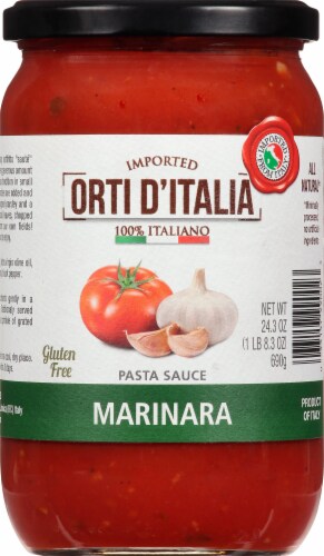 Orti D'italia Gluten Free Marinara Sauce Perspective: front