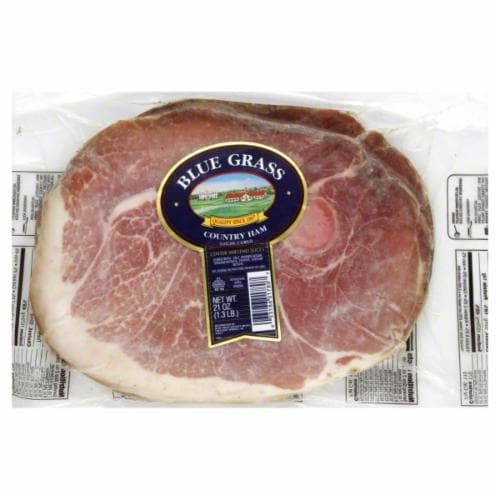 Blue Grass Country Ham Slices Perspective: front
