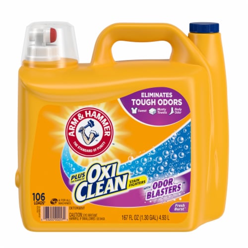 Arm & Hammer™ Plus OxiClean™ Fresh Burst Scent Liquid Laundry Detergent