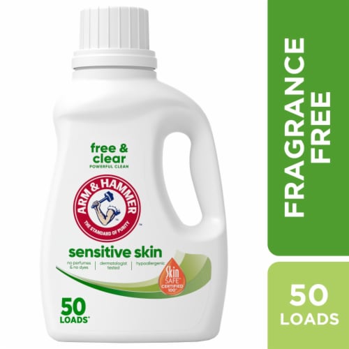 Arm & Hammer™ Free and Clear Liquid Laundry Detergent Perspective: front